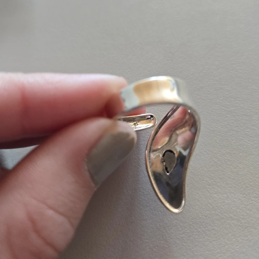 Gemstone Sterling Wrap Ring 832